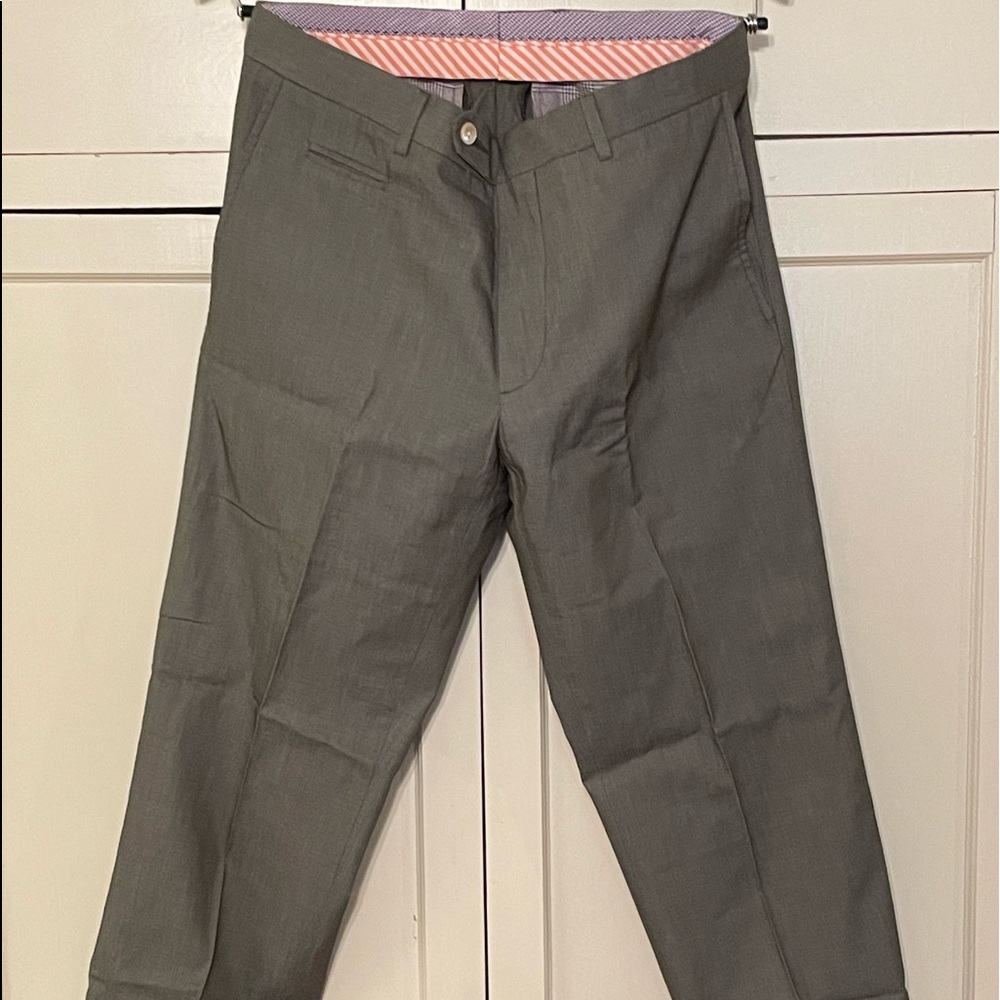 Scott James pants, 32/30, grey